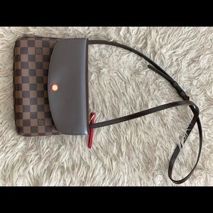 Louis Vuitton Damier Ebene Twice Cerise crossbody